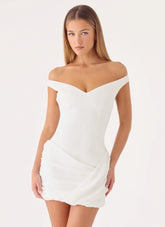 Marlene Mini Dress - White
