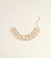 All Eyes Here Rhinestone Statement Choker Necklace