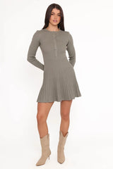 Darlina Long Sleeve Mini Dress