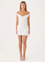 Marlene Mini Dress - White
