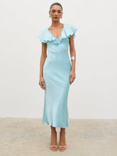 Adina Midaxi Dress - Seaspray Blue