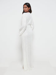 Alexis Sequin Maxi Dress - Ivory