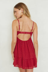 Cleo Babydoll Mini Dress