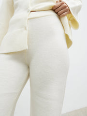 Ellice Knit Trousers - Cream