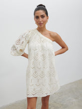 Fawn Broderie Mini Dress - Natural