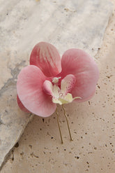 Orchid Hair Pin Fuchsia