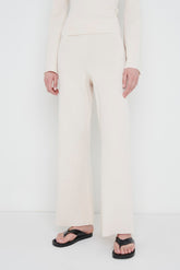 Hayden Knit Trousers - Cream