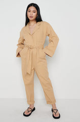 Hudson Jumpsuit- Camel