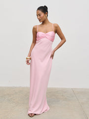 Joely Maxi Dress - Peony Pink