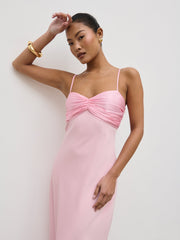 Joely Maxi Dress - Peony Pink