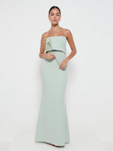 Julia Crepe Maxi Bridesmaid Dress - Sage