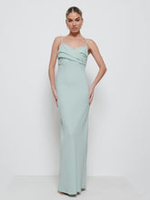 Kehlani Twist Cami Bridesmaid Dress - Sage