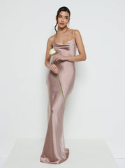 Keisha Maxi Bridesmaid Dress - Amethyst