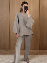 Aurelie Knit Trousers - Dark Taupe