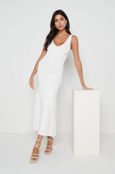 MONA A-LINE KNIT DRESS