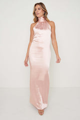 Odelle Maxi Bridesmaid Dress - Matte True Blush