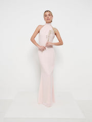 Odelle Chiffon Maxi Bridesmaid Dress - Blush