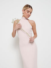 Odelle Chiffon Maxi Bridesmaid Dress - Blush