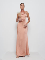 Odelle Maxi Bridesmaid Dress - Cinnamon