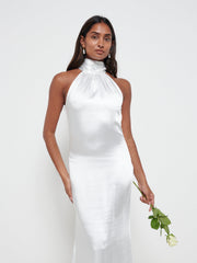 Odelle Maxi Bridesmaid Dress - Matte Ivory