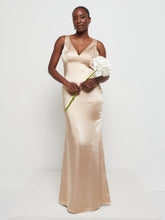 Piper Maxi Bridesmaid Dress - Matte Bronze