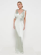 Piper Tie Maxi Bridesmaid Dress - Matte Sage