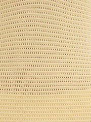 Riviera Hardware Knit Midaxi Dress - Lemon