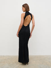 Rosalee Lace Maxi Dress - Black