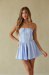 Sabrina Strapless Corset Mini Dress