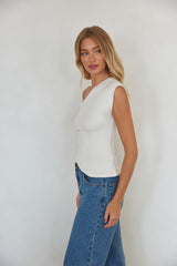 Bryce One Shoulder Top