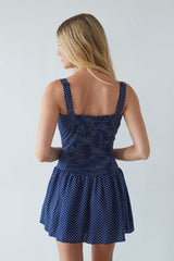 Kailan Polka Dot Mini Dress