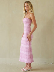 Tayshia Lace Midi Dress