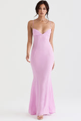 Loren-Pink Maxi Dress