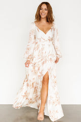 Tristan Maxi Dress | White Floral