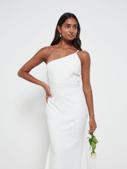 Amelia Crepe Maxi Dress - Ivory
