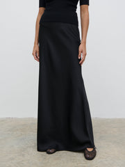 Breya Maxi Skirt - Black