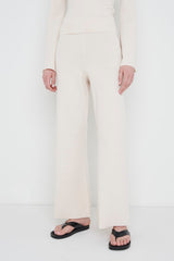 Hayden Knit Trousers - Cream