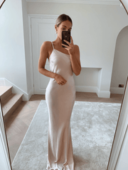 Amelia Maxi Dress - Matte Blush