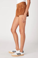 Indiana Suede Micro Shorts