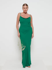 Chiffon Recycled Emerald Swatch