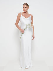 Keisha Maxi Bridesmaid Dress - Matte Ivory