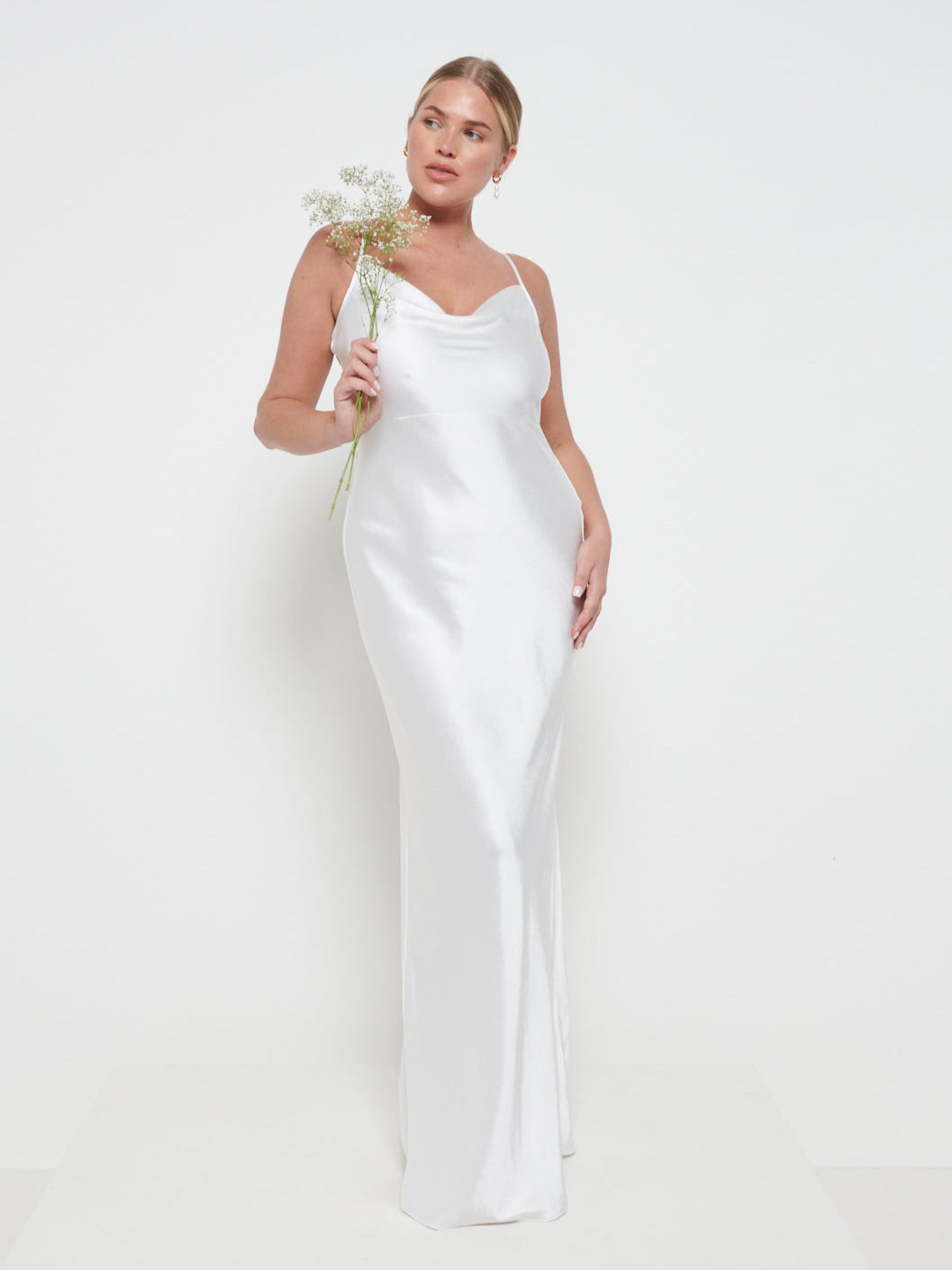 Keisha Maxi Bridesmaid Dress - Matte Ivory
