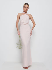 Milly Chiffon Bridesmaid Dress - Blush
