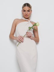Milly Chiffon Bridesmaid Dress - Champagne