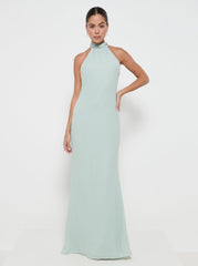 Odelle Chiffon Maxi Bridesmaid Dress - Sage