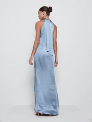 Odelle Maxi Bridesmaid Dress - Dusty Blue