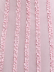 Ola Sweetheart Frill Maxi Dress - Peony Pink