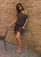 Wicked Love Mini Dress - Chocolate