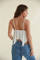 Ivy Mesh Babydoll Cami