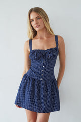 Kailan Polka Dot Mini Dress